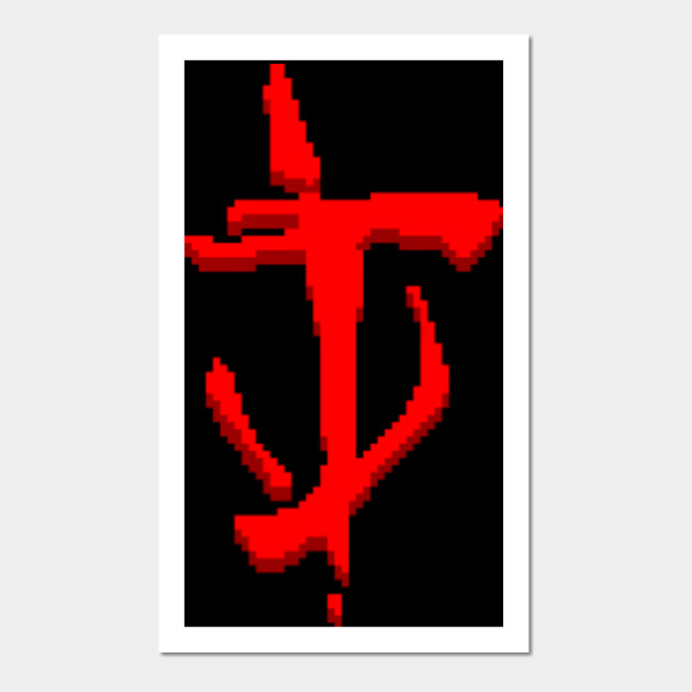 Mark Of The Doom Slayer Pixel Art